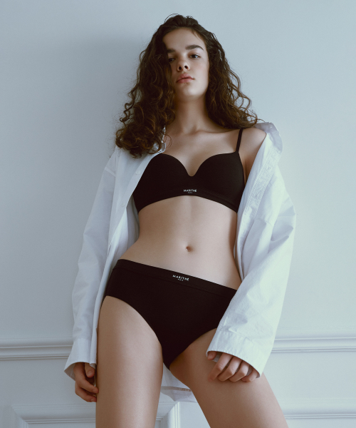 UNDERWEAR W BASIC LOGO HIPSTER black