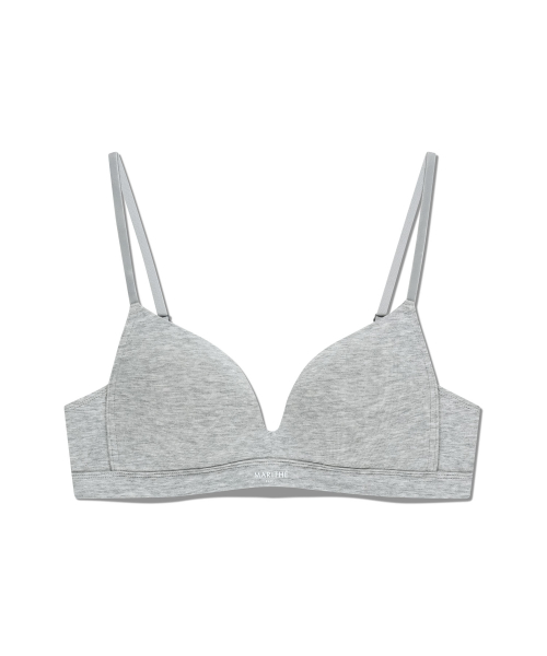 UNDERWEAR W BASIC LOGO BRA heather gray