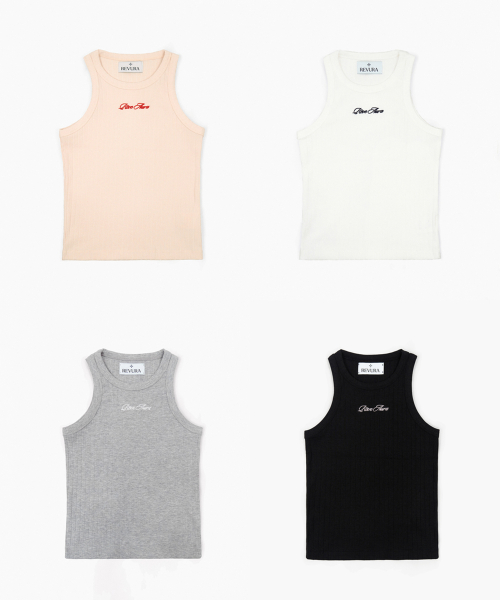 ICONE COTTON MODAL RIBBED SLEEVELESS (W)