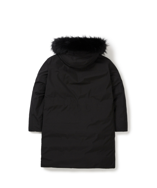 Длинный пуховик Drypeak Windstopper (S25WMPDJ06) Black