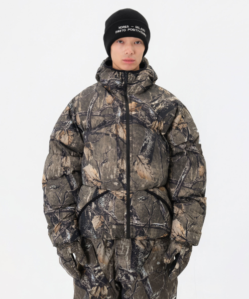 TEAM KOREA REPLICA 25 EASY DOWN JACKET REAL TREE