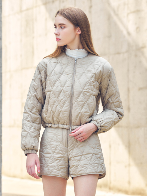 Стеганая куртка Neo Diamond BEIGE