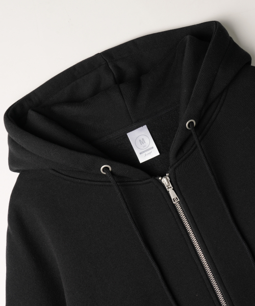 Худи на молнии оверсайз Netro Black ISHD2682