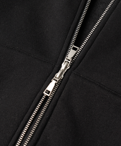 Худи на молнии оверсайз Netro Black ISHD2682