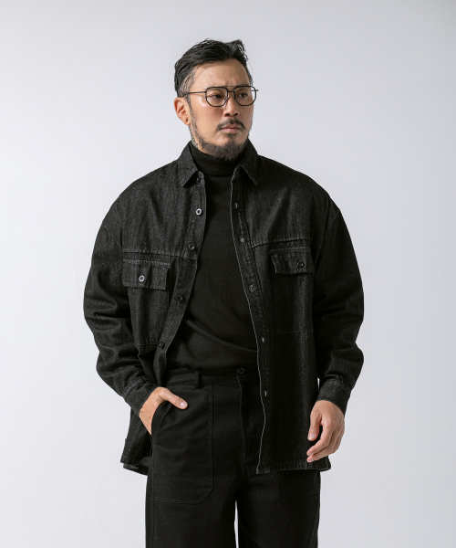 COMPOSE WORKERS DENIM SHIRKET 2 цвета