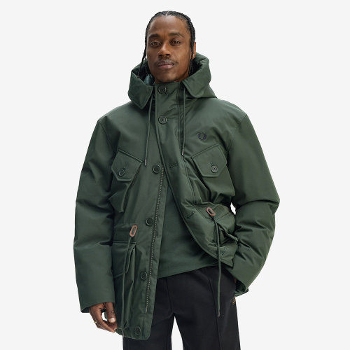 [Sharp] Стёганая куртка с накладными карманами, Coat Green AFPM2531315-X89