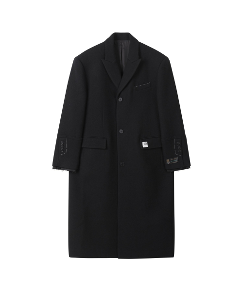 Single Breasted Long Coat RKCAA25616BKX