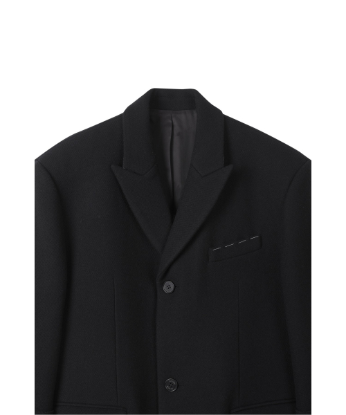 Single Breasted Long Coat RKCAA25616BKX