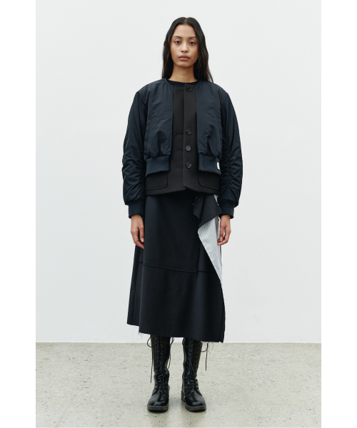 MA1 Layered Quilted Outer RQUAW25510BKX