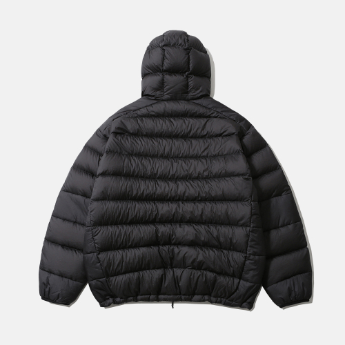 [AW25] HELIUM HOODED DOWN JACKET / SOOTY BLACK