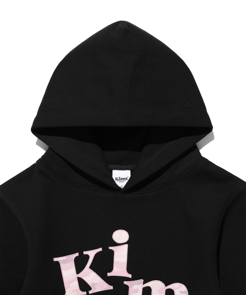 Messy Camo App Hoodie Black