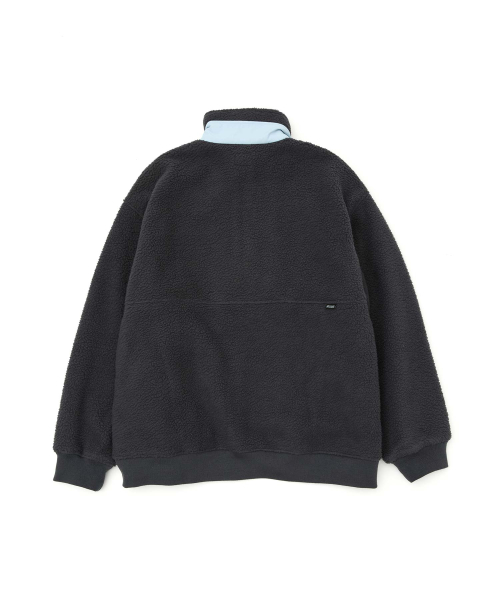 Флисовый анорак NAVY