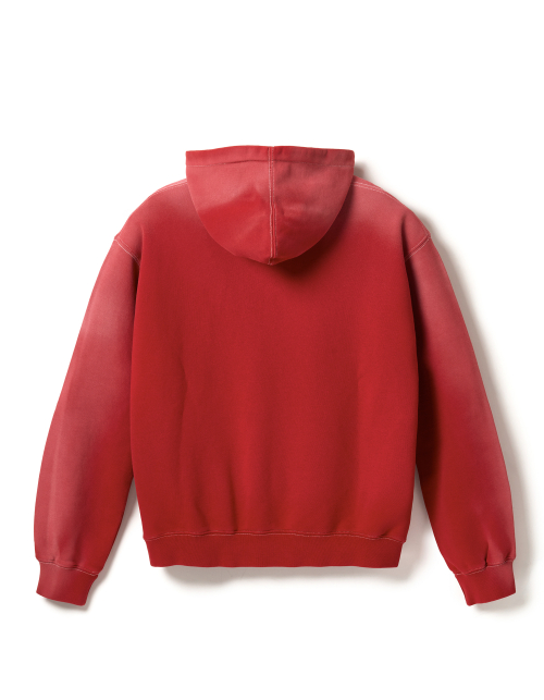 Script Dyed худи - Red