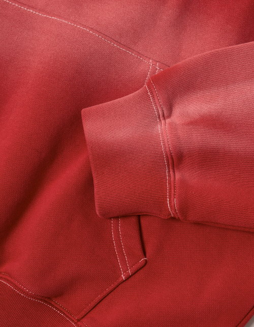 Script Dyed худи - Red