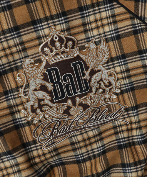 Фланелевая зип-худи Royal Billy Track – Yellow Check