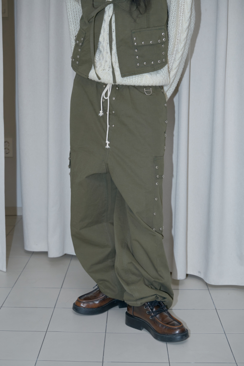 Studded cargo брюки  (Khaki)