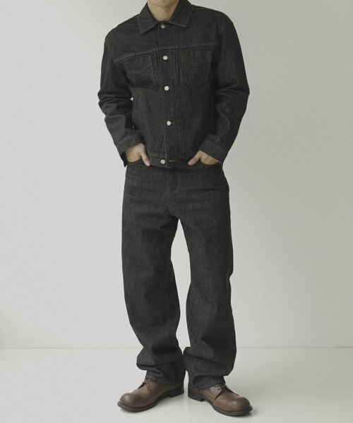 JONAH PF SILHOUETTE SELVEDGE RAW DENIM жакет #2