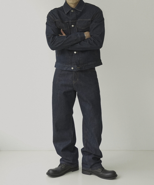 JONAH PF SILHOUETTE SELVEDGE RAW DENIM жакет #1