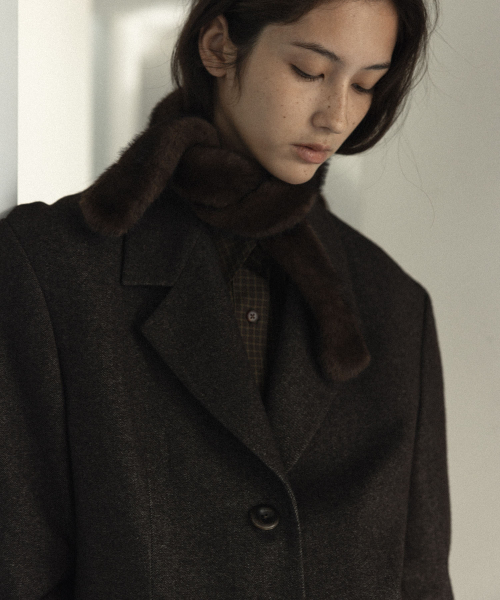 Шерстяной жакет Sovereign (CHOCO TWILL)