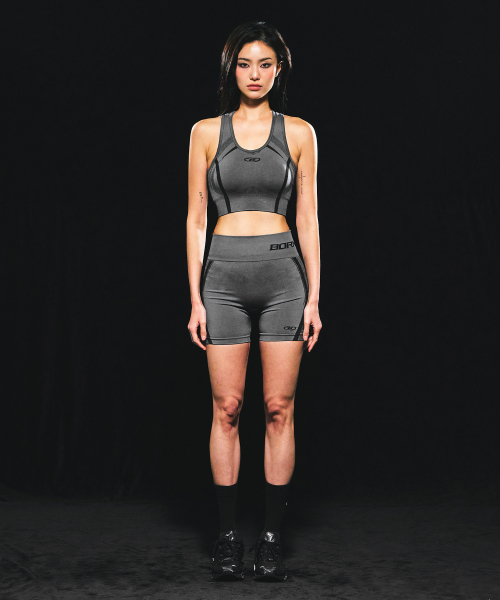 W SYMBOL B ECLIPSE SEAMLESS BRA топ [уголь]