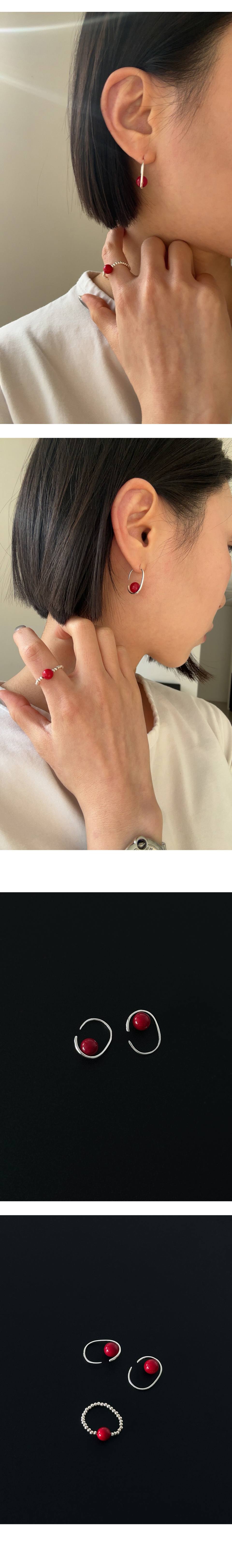 신축성이 있어 손가락에 맞게 늘려 착용 가능합니다.