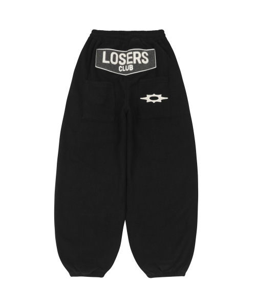 LSC STAR STUD широкий флис SWEAT брюки черный