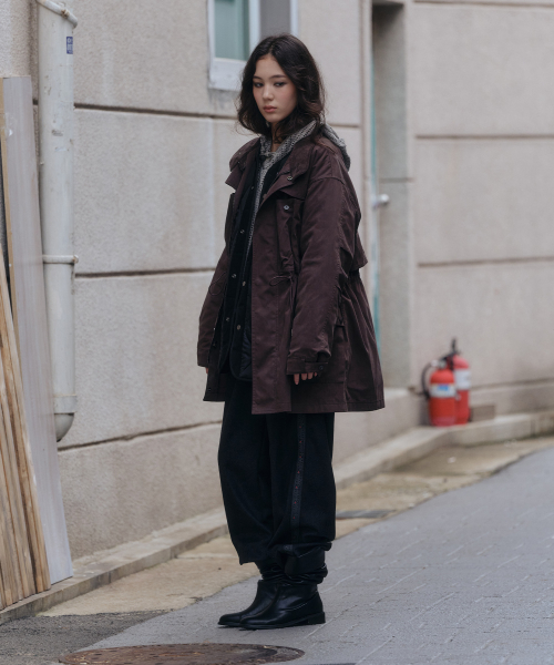 Вощёная куртка с отстёгивающимися деталями, Khaki Brown