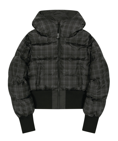 Reversible Check Padded жакет / черный
