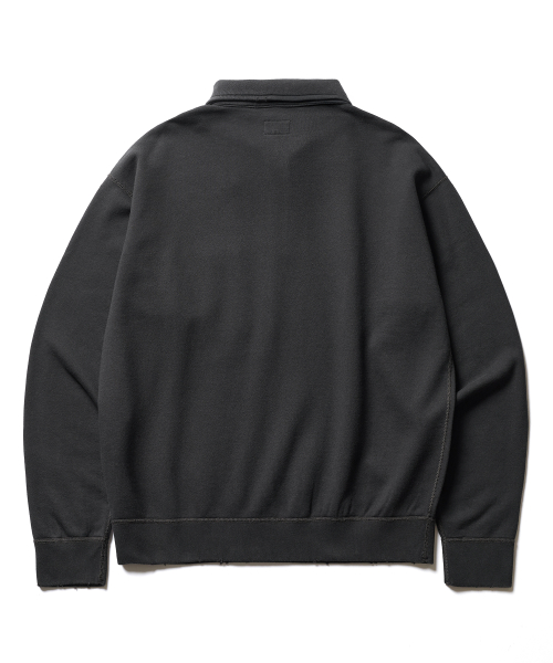 ORIGIN SPORTS HALF-ZIP  (D.CHARCOAL)