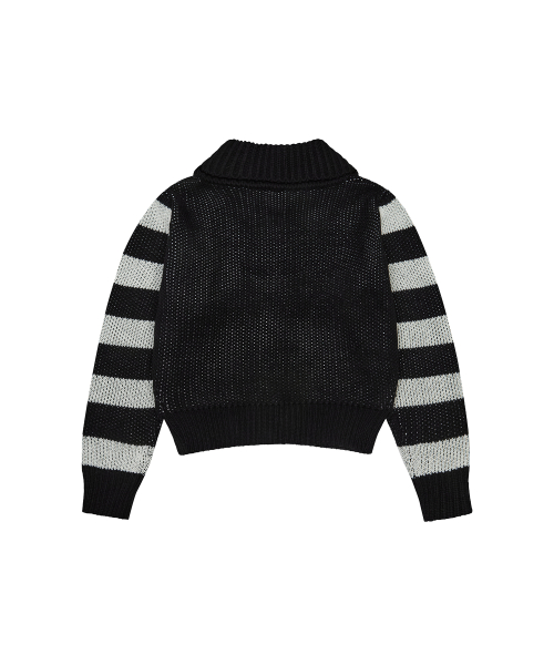 EV SKELETON трикотаж кардиган (BLACK)