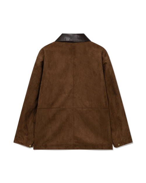 Artisan Stitch car coat  (Dark Umber)