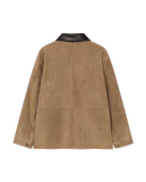 Artisan stitch car coat  (Camel dust)