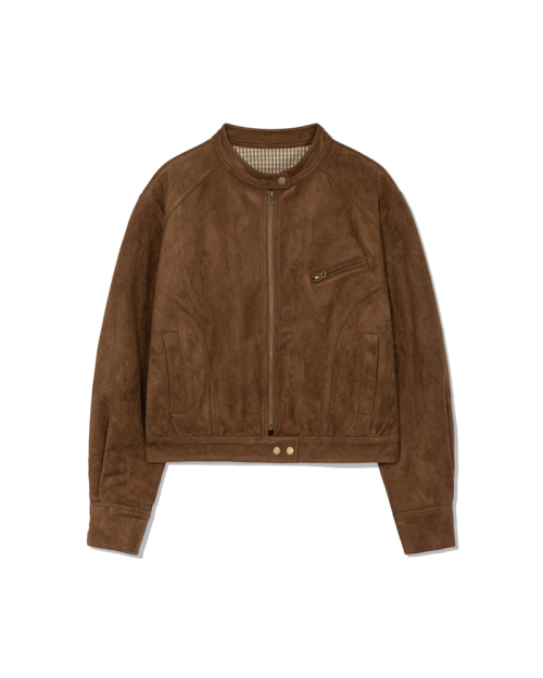 Suede Track rider  (Dark brown)