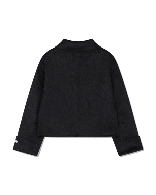 Pure touch шерстяной coat  (BLACK)