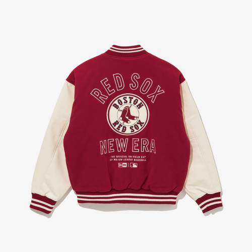 Куртка-бомбер MLB Boston Red Sox Patched Red 14742028