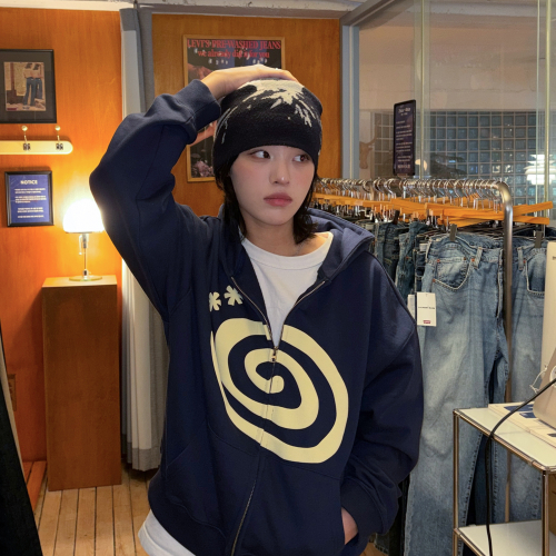 Худи на молнии Molly Navy