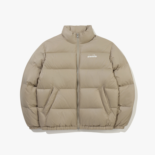 Пуховик из утиного пуха Vera Piuma Frieze BEIGE