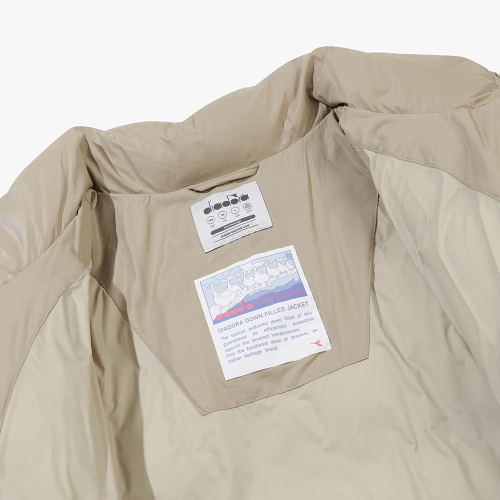 Пуховик из утиного пуха Vera Piuma Frieze BEIGE