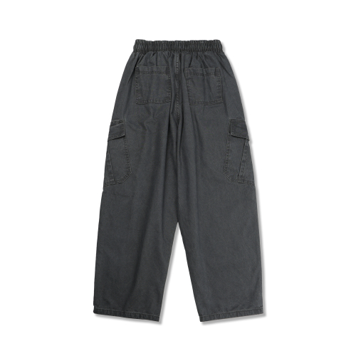 Карго-брюки из вареного хлопка (Dark Grey)
