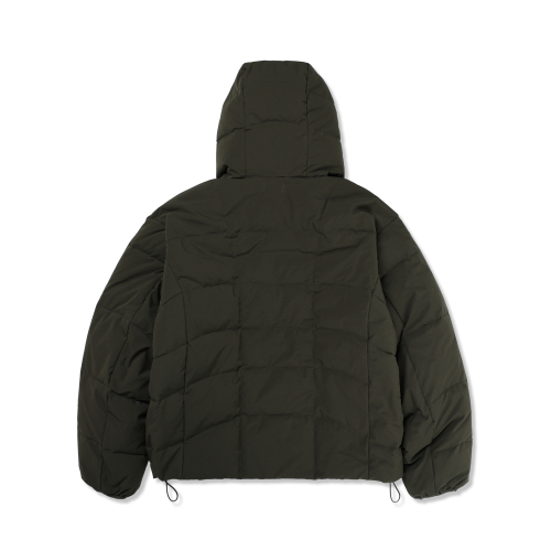 Лёгкий пуховик Essential с капюшоном (Olive)