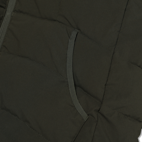 Лёгкий пуховик Essential с капюшоном (Olive)