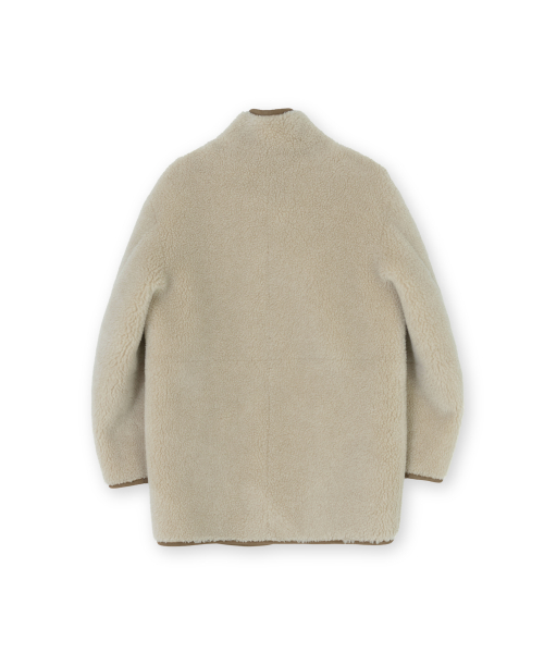 Двусторонняя дубленка W, Beige