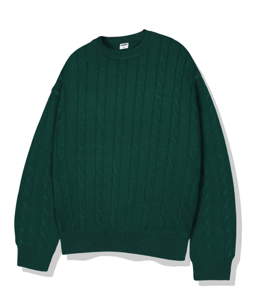 Базовый круглый джемпер косами 5 Color [ULZK_0001]