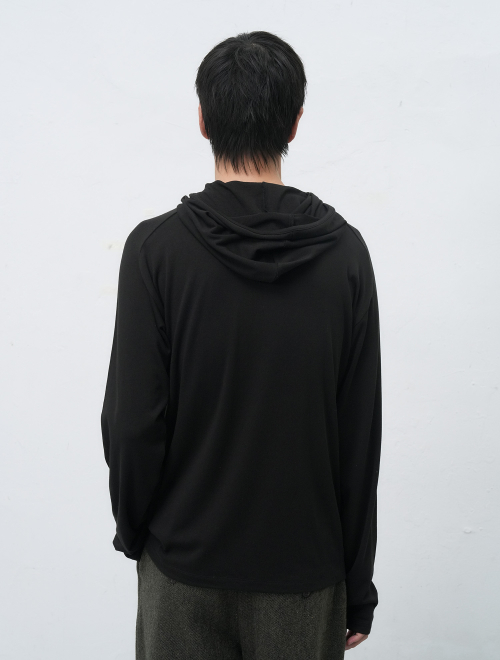 Мужское худи MAN Layered Soft [BLACK] / SBE4M02011