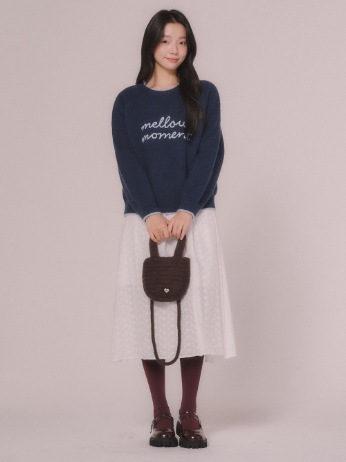 Трикотажный топ Mellow с вышивкой (2 colors)