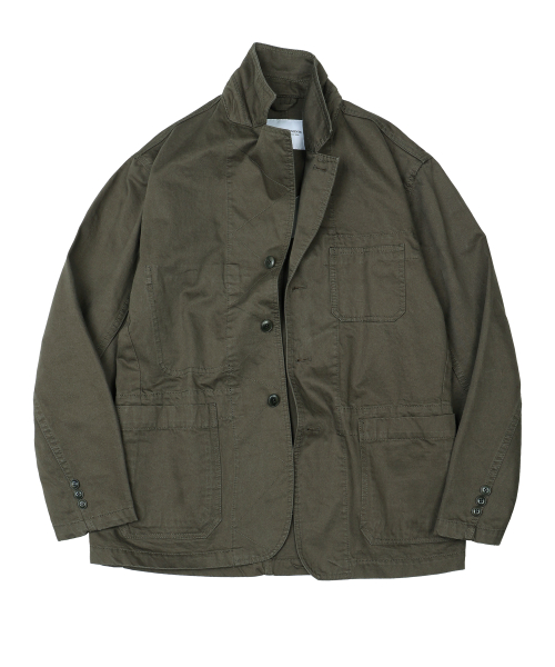Хлопковый жакет Newport (Olive)