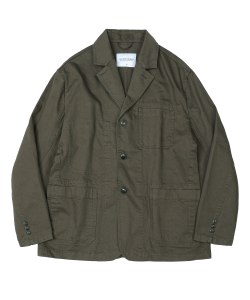 Хлопковый жакет Newport (Olive)