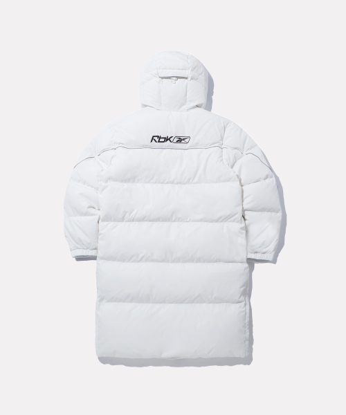 Длинный пуховик Premier - Off-White