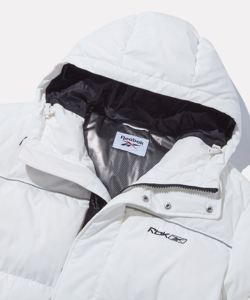Длинный пуховик Premier - Off-White