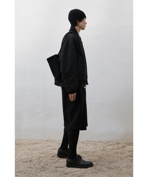 MA-1 Wool Pile Jacket - Black
